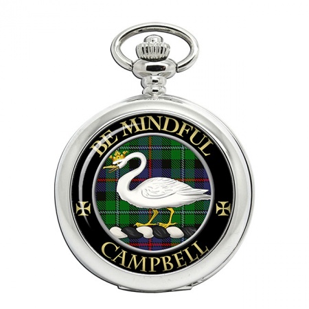 Campbell of Cawdor Scottish Clan Crest Pocket Watch