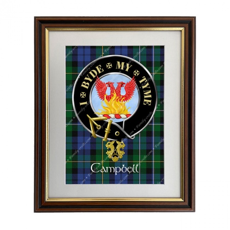 Campbell of Loudoun Scottish Clan Crest Framed Print