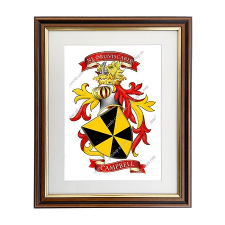 Campbell (Scotland) Coat of Arms Framed Print