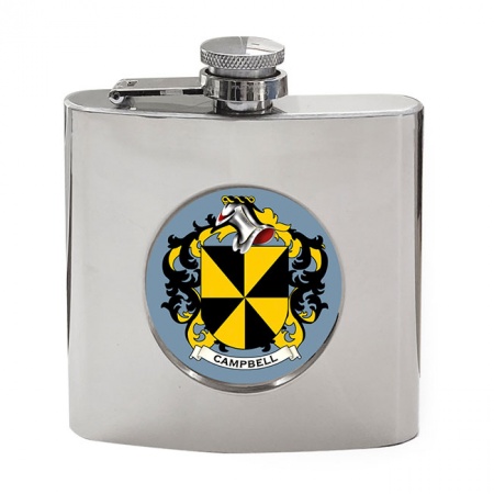 Campbell (Scotland) Coat of Arms Hip Flask