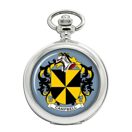 Campbell (Scotland) Coat of Arms Pocket Watch
