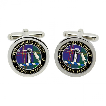 Carmichael Scottish Clan Crest Cufflinks