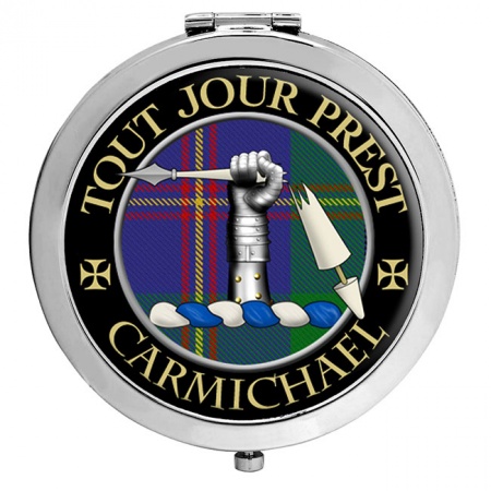 Carmichael Scottish Clan Crest Compact Mirror