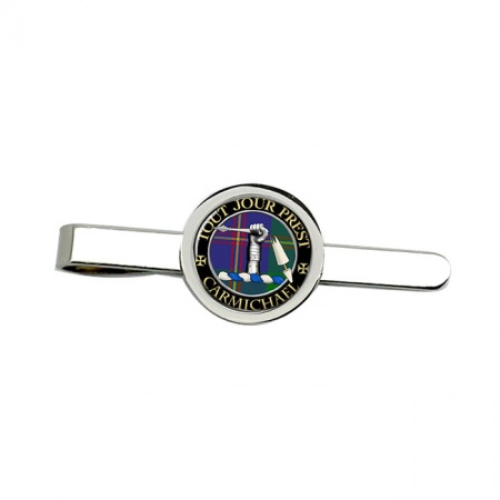 Carmichael Scottish Clan Crest Tie Clip