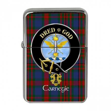 Carnegie Scottish Clan Crest Flip Top Lighter