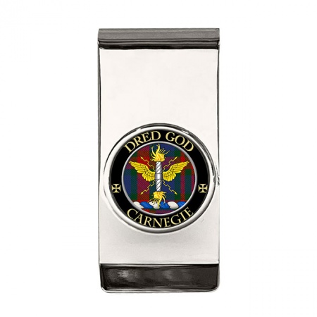 Carnegie Scottish Clan Crest Money Clip