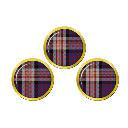 Carnegie Scottish Tartan Golf Ball Markers