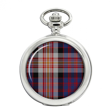 Carnegie Scottish Tartan Pocket Watch