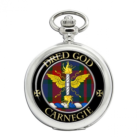 Carnegie Scottish Clan Crest Pocket Watch