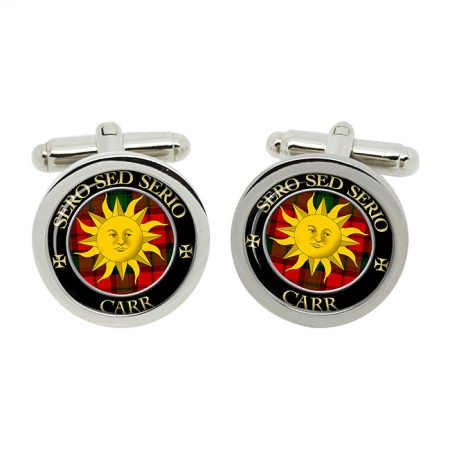 Carr Scottish Clan Crest Cufflinks