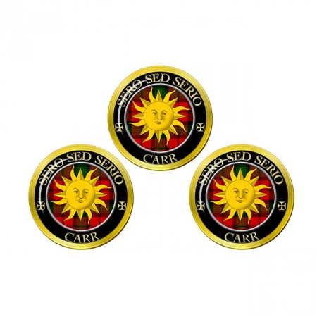 Carr Scottish Clan Crest Golf Ball Markers