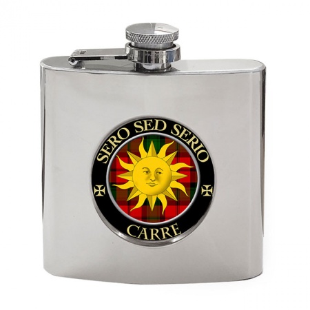 Carre Scottish Clan Crest Hip Flask