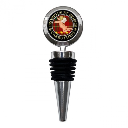 Carruthers Scottish Clan Crest Bottle Stopper