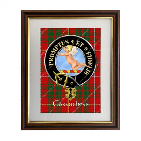 Carruthers Scottish Clan Crest Framed Print
