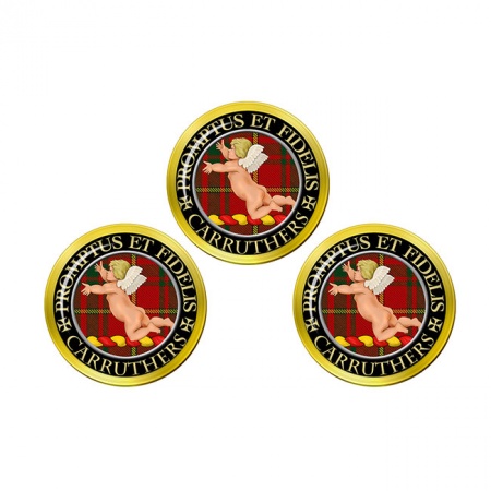 Carruthers Scottish Clan Crest Golf Ball Markers