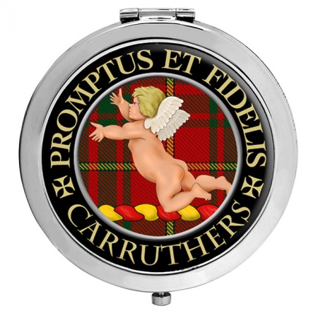 Carruthers Scottish Clan Crest Compact Mirror