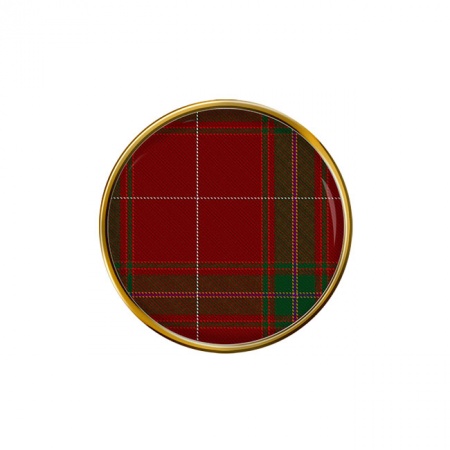 Carruthers Scottish Tartan Pin Badge