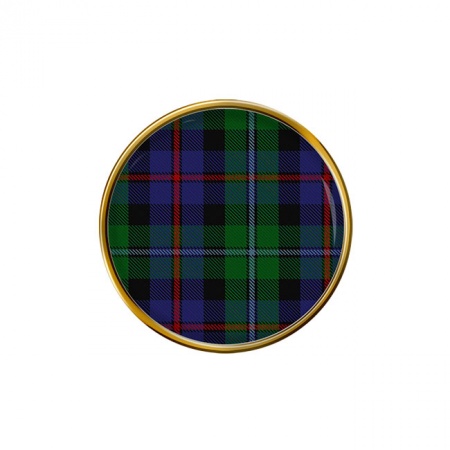 Campbell of Cawdor Scottish Tartan Pin Badge