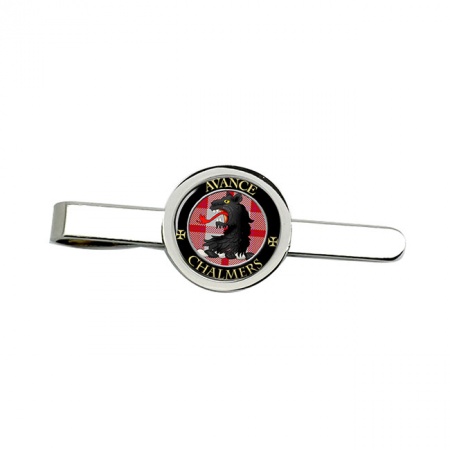 Chalmers Scottish Clan Crest Tie Clip