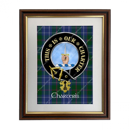 Charteris Scottish Clan Crest Framed Print