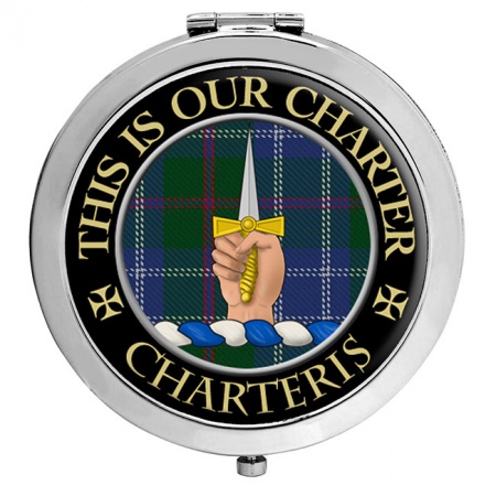 Charteris Scottish Clan Crest Compact Mirror