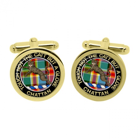 Chattan Scottish Clan Crest Cufflinks