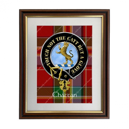 Chattan Scottish Clan Crest Framed Print