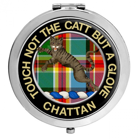 Chattan Scottish Clan Crest Compact Mirror