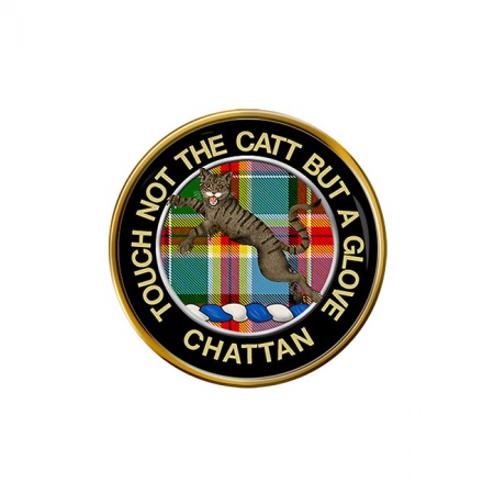 Chattan Scottish Clan Crest Pin Badge