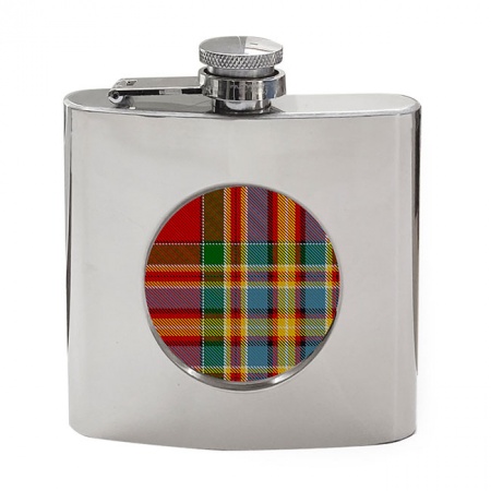 Chattan Scottish Tartan Hip Flask