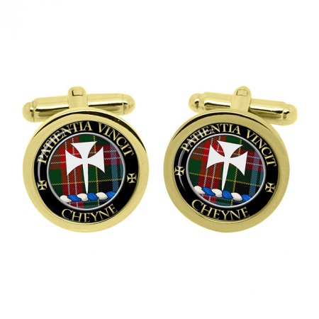 Cheyne Scottish Clan Crest Cufflinks