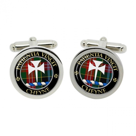 Cheyne Scottish Clan Crest Cufflinks