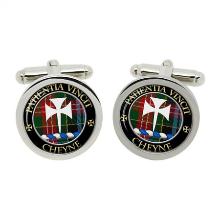 Cheyne Scottish Clan Crest Cufflinks