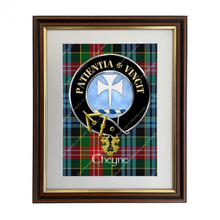 Cheyne Scottish Clan Crest Framed Print