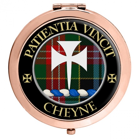 Cheyne Scottish Clan Crest Compact Mirror