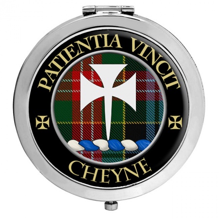 Cheyne Scottish Clan Crest Compact Mirror