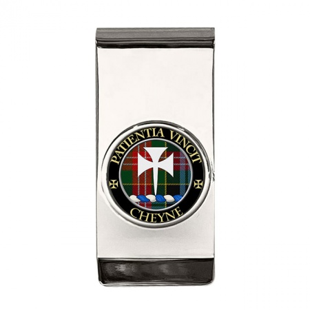 Cheyne Scottish Clan Crest Money Clip