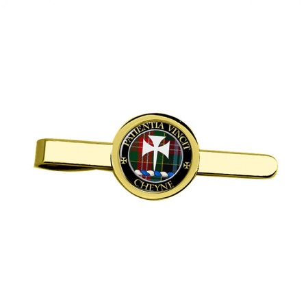 Cheyne Scottish Clan Crest Tie Clip