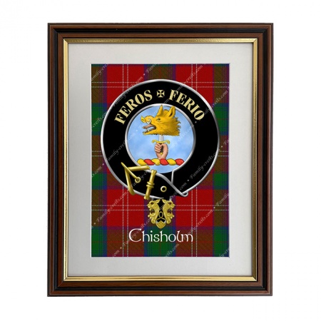 Chisholm Scottish Clan Crest Framed Print