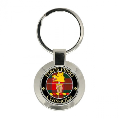 Chisholm Scottish Clan Crest Key Ring