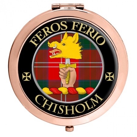 Chisholm Scottish Clan Crest Compact Mirror