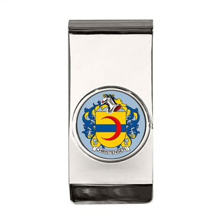 Christensen (Denmark) Coat of Arms Money Clip