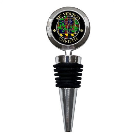 Christie Scottish Clan Crest Bottle Stopper