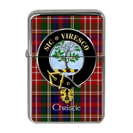 Christie Scottish Clan Crest Flip Top Lighter