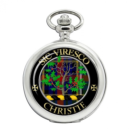 Christie Scottish Clan Crest Pocket Watch