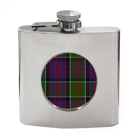 MacDonald of Clanranald Scottish Tartan Hip Flask