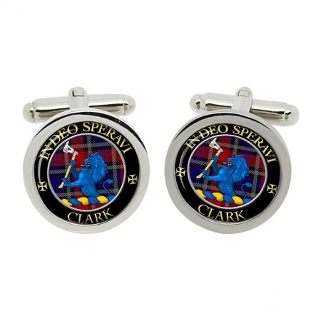 Clark (lion crest) Scottish Clan Crest Cufflinks