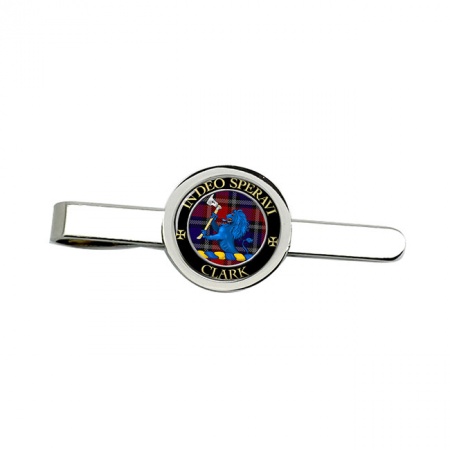 Clark (lion crest) Scottish Clan Crest Tie Clip