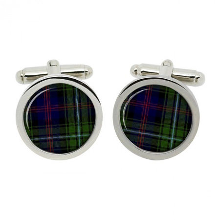 Clark Scottish Tartan Cufflinks in Box