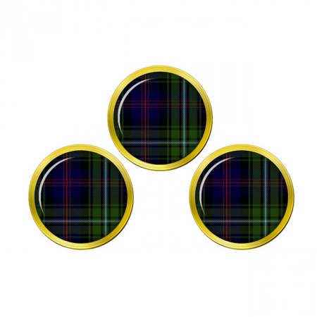 Clark Scottish Tartan Golf Ball Markers